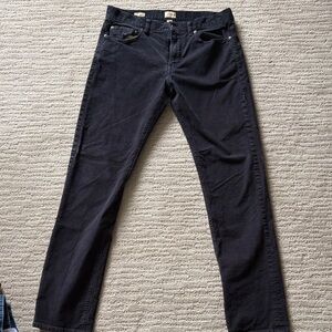 J. Crew Men’s Corduroy Pants in Dark Navy